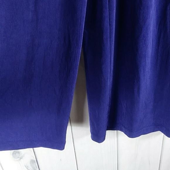 Chico's Travelers soiree Bayou pant blue size 0 - Picture 4 of 8